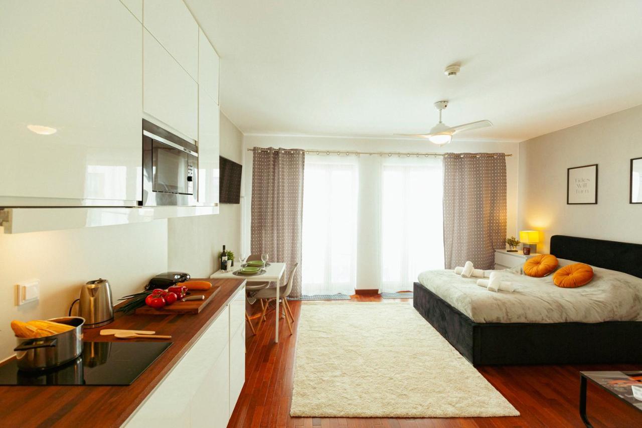 Pawia 51 - Piekny Wiok Na Centrum Warszawy - Duzy Balkon - Smart Tv 55 Cali Wifi - Good Apartments Warschau Buitenkant foto